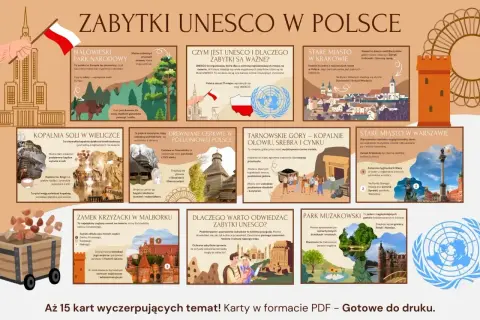 Zabytki UNESCO w Polsce: od Białowieży po kopalnie. Odkryj polskie skarby wpisane na listę UNESCO.